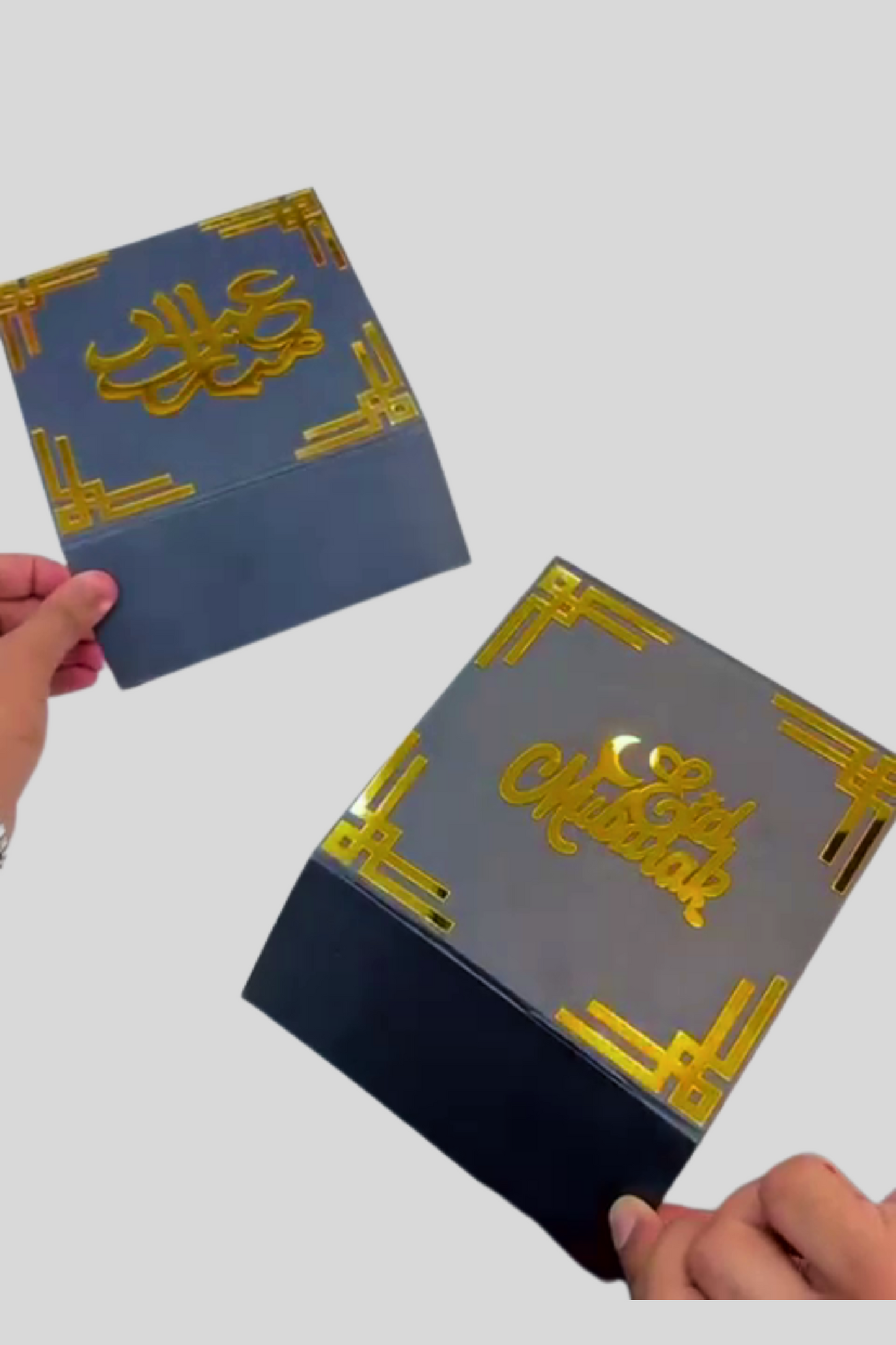 Beautiful Eid Mubarak printed Eid Box for Eidi