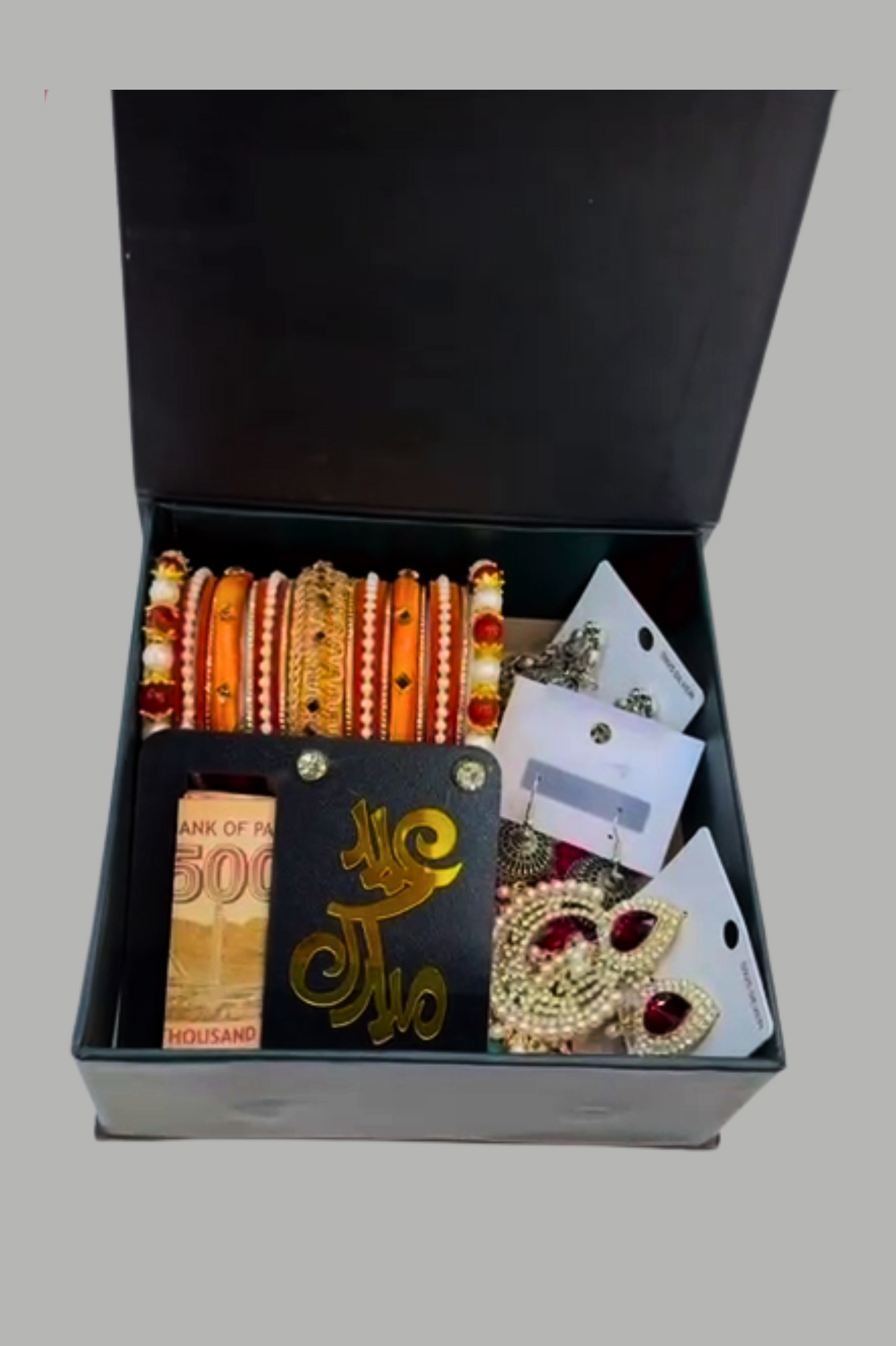 Beautiful Eid Mubarak printed Eid Box for Eidi