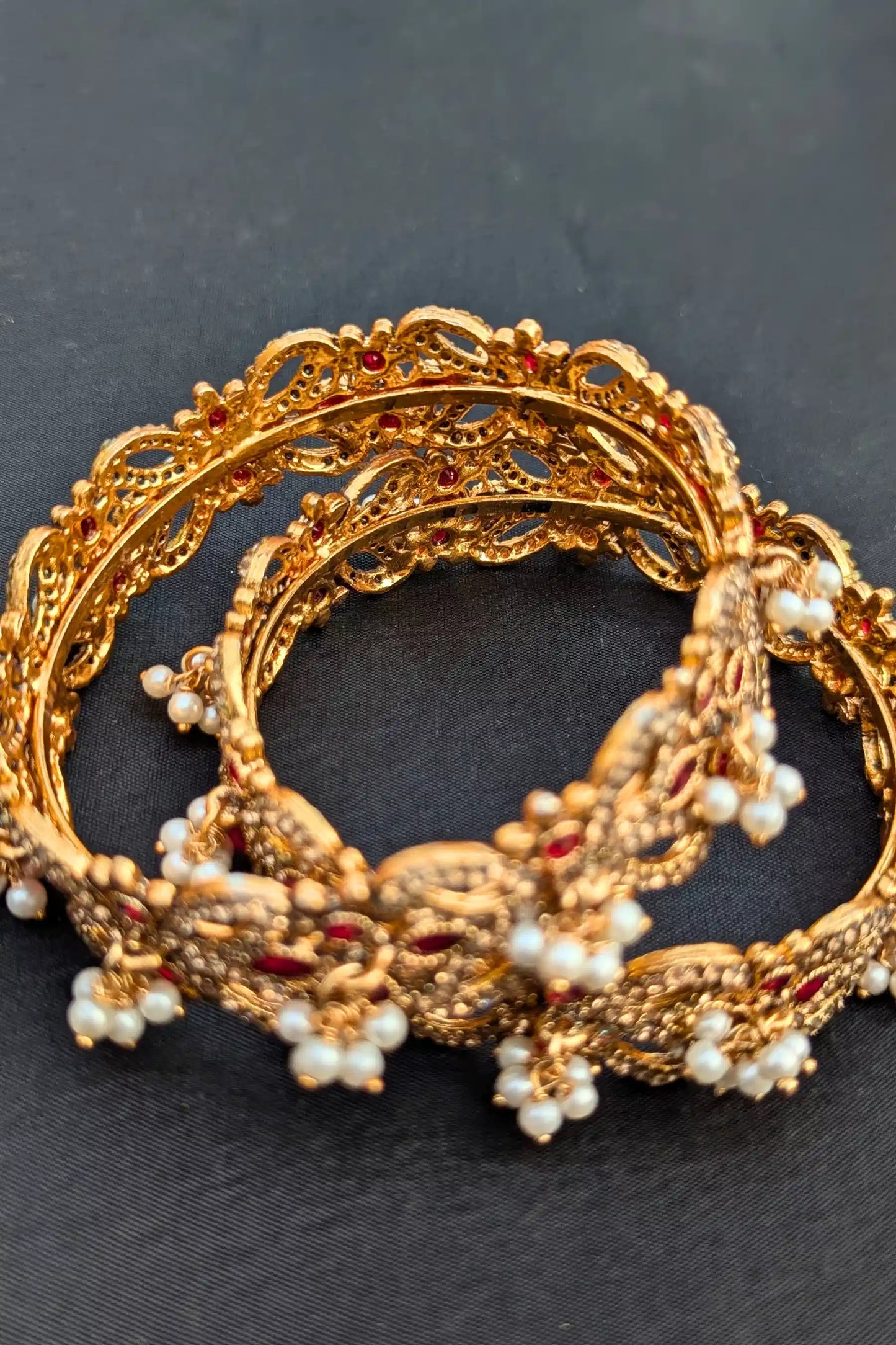 two piece bridal bangles