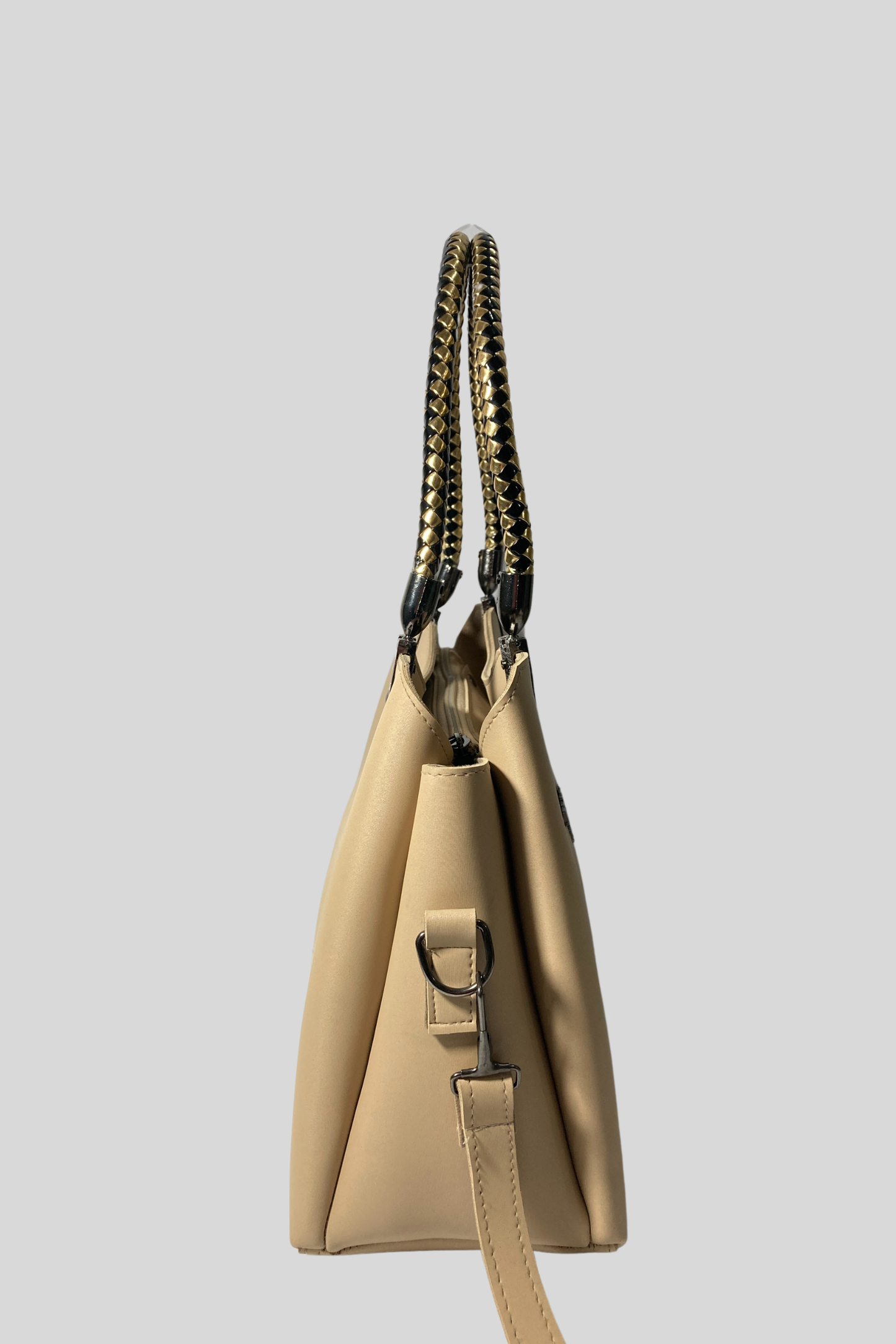 Beige Formal Handbag for Women