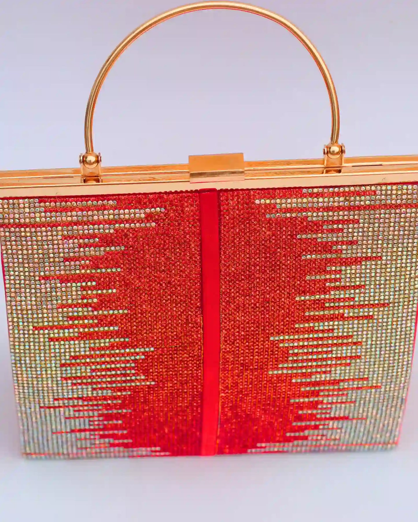 Party Wear Red Clutch purse for women