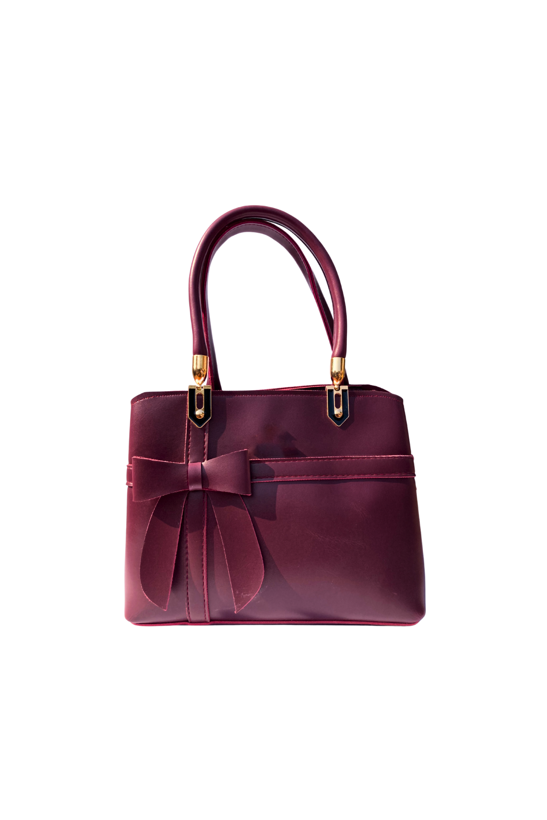 Classic Bow Tote Bag for Girls and women front side