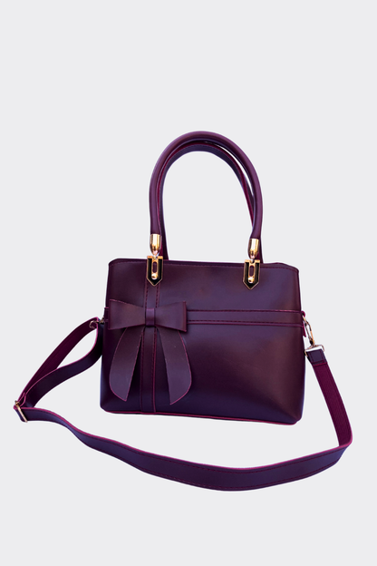 Classic Bow Tote Bag for Girls and women with shoulder stratp