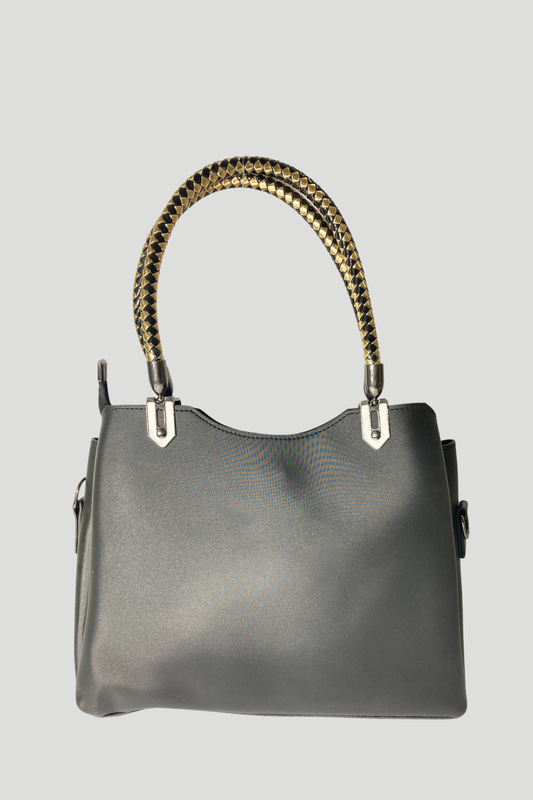 Gray Formal Handbag for Women