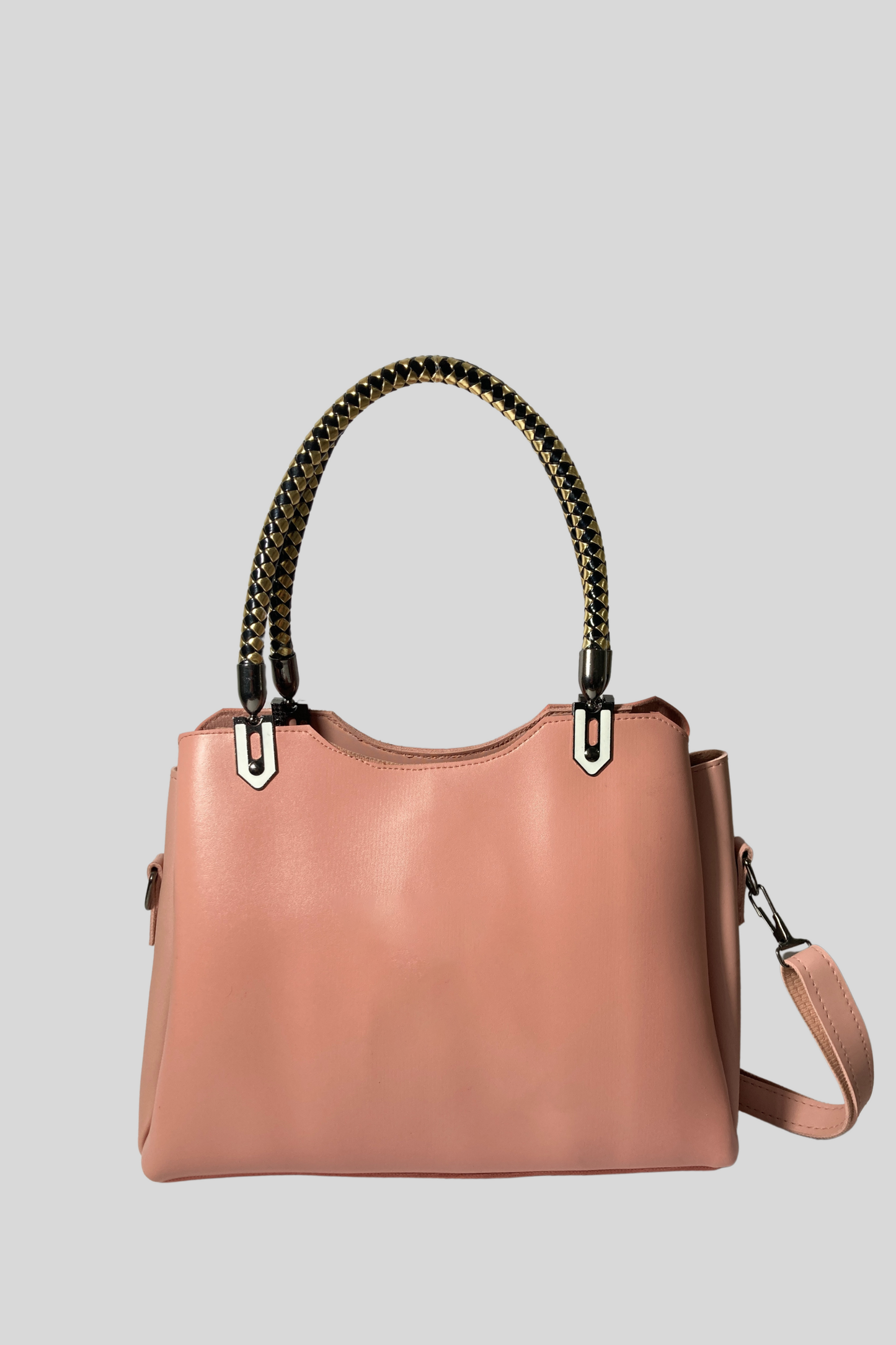 Gray Formal Handbag for Women