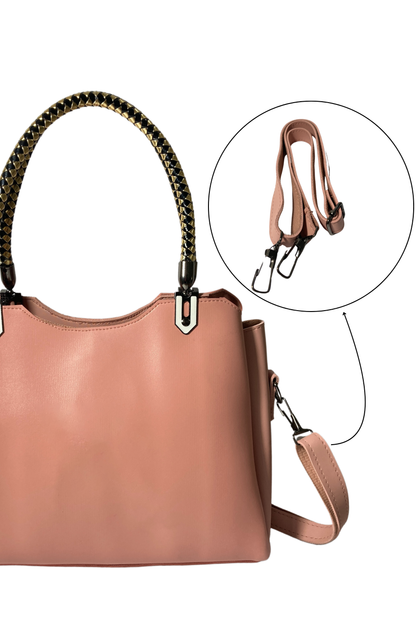 Pink Formal Handbag for Women