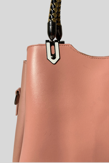 Pink Formal Handbag for Women