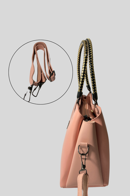 Pink Formal Handbag for Women