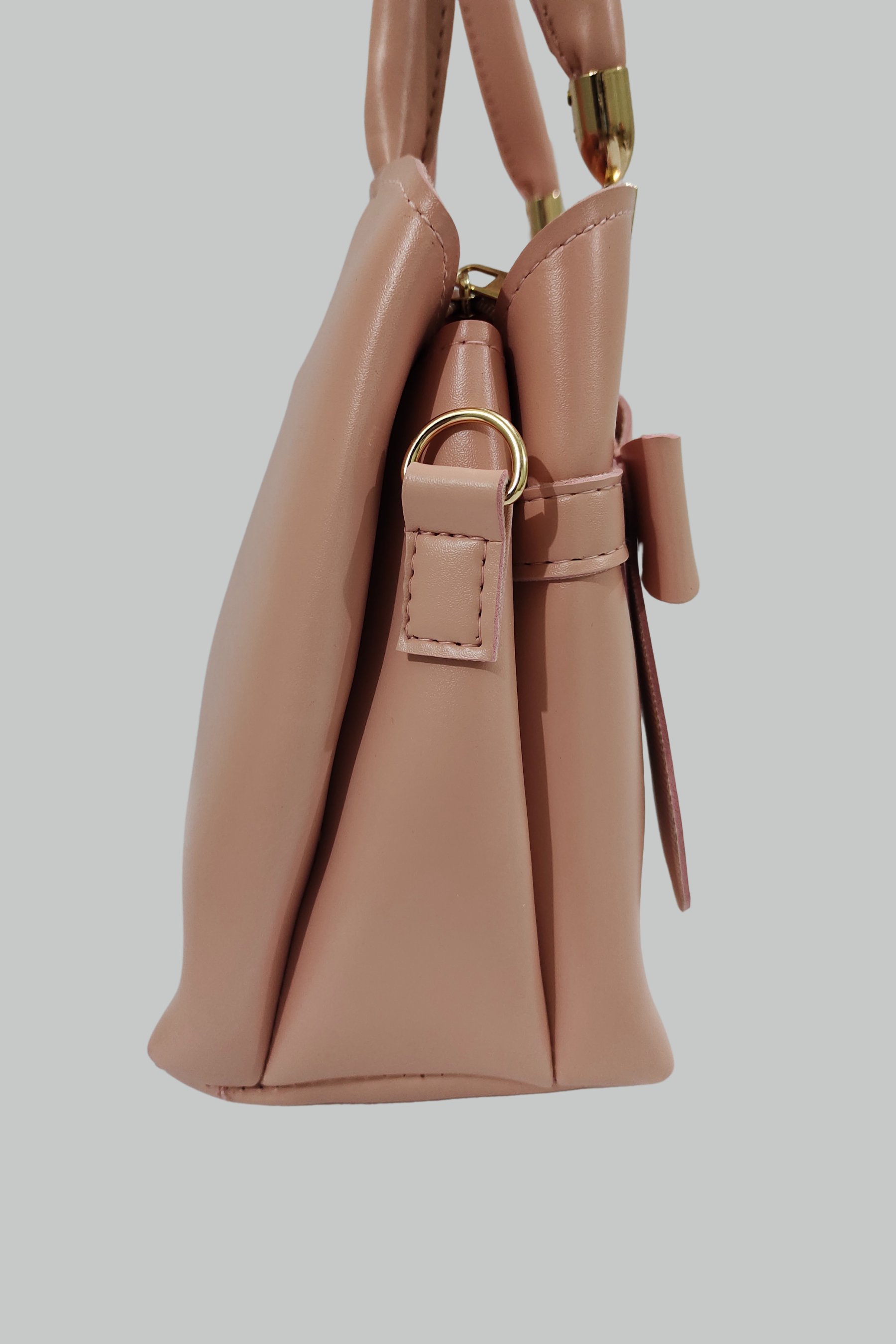 Classic Bow Tote Bag for Girls and women side view