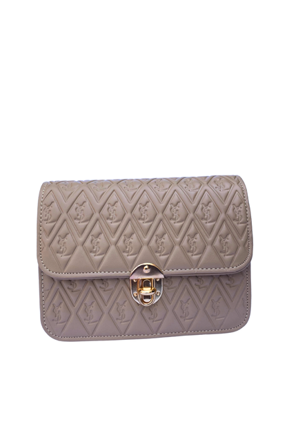 Bella Vita Cross Body Bag for Girls Beige color