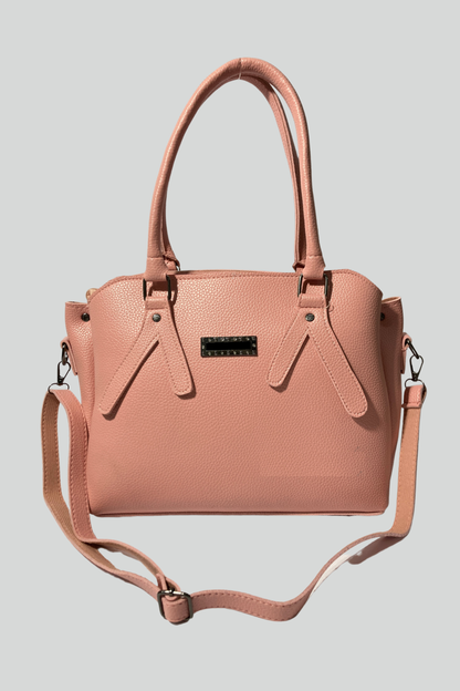 Beige Formal Hand Bag for Women