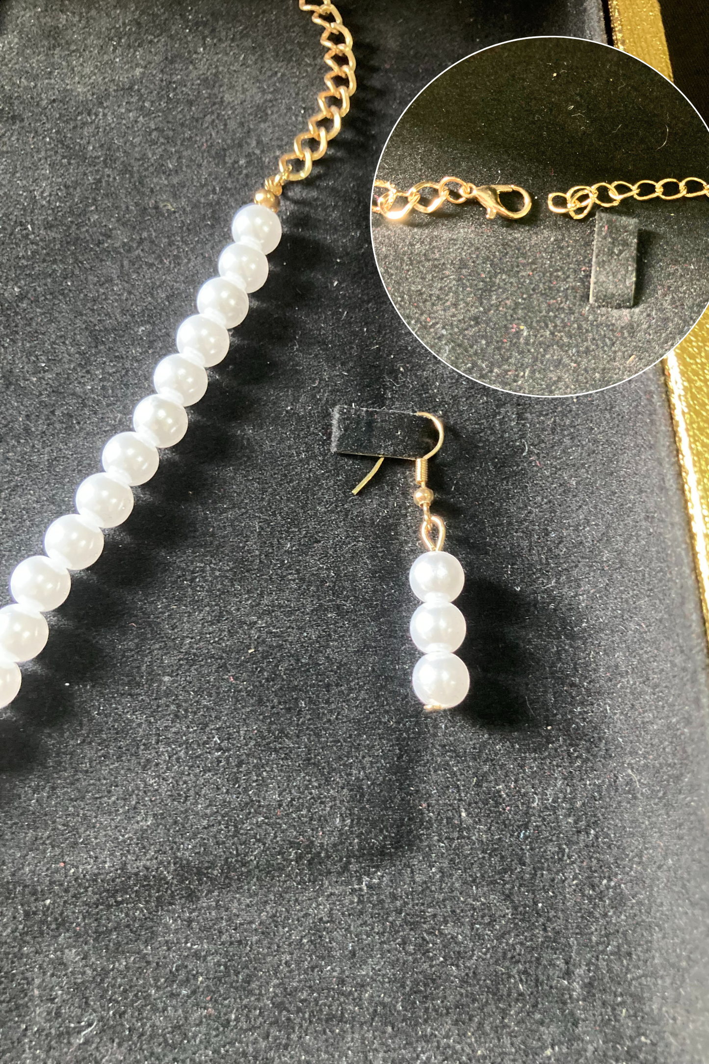 White Pearls Mala set for girls and Women