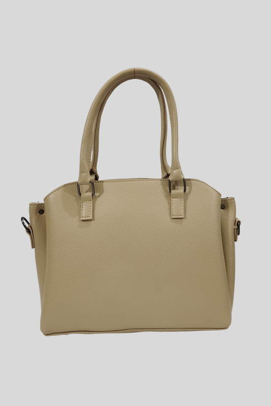 Beige Formal Hand Bag for Women