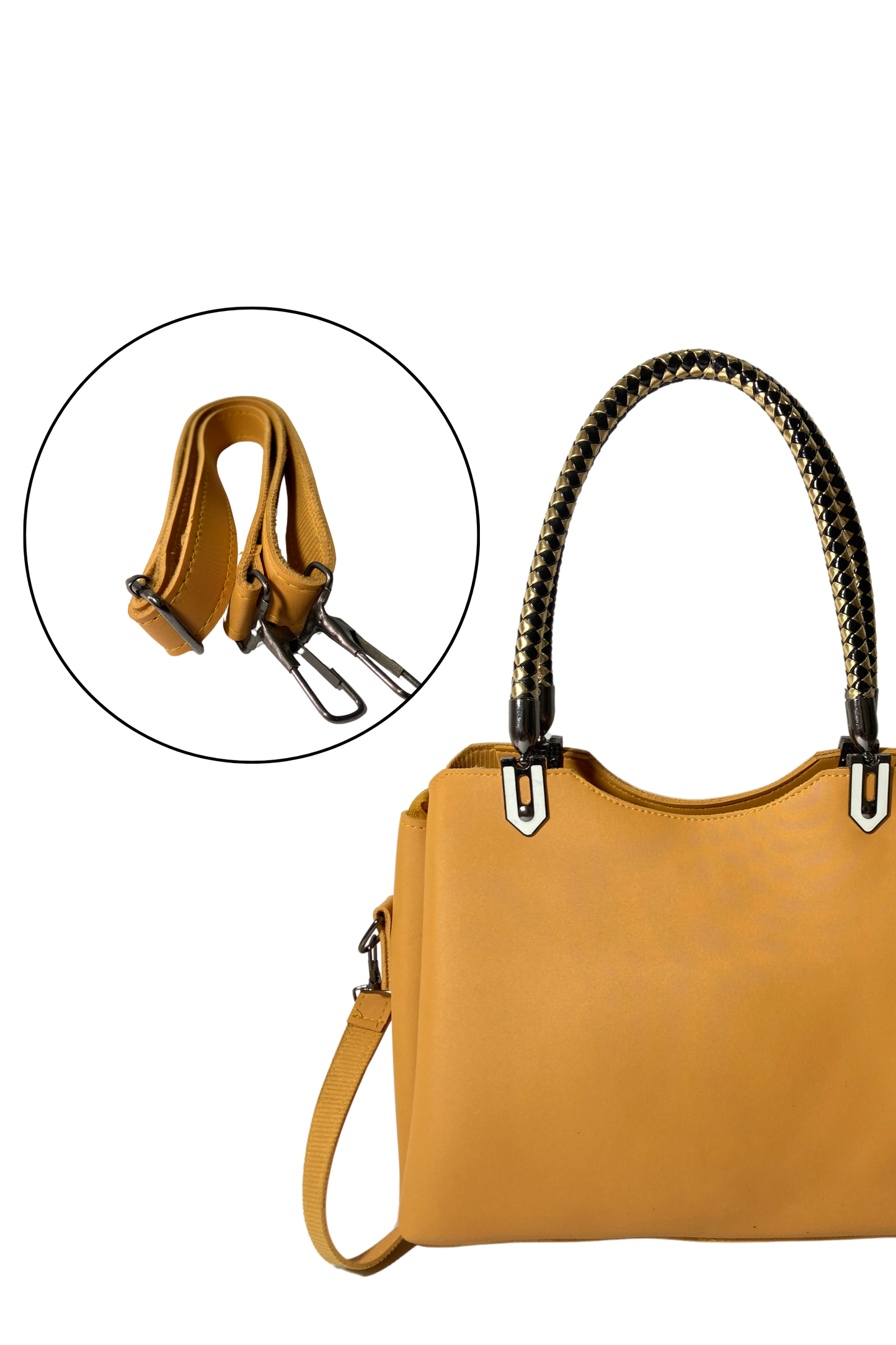 Yellow Formal Handbag for Women