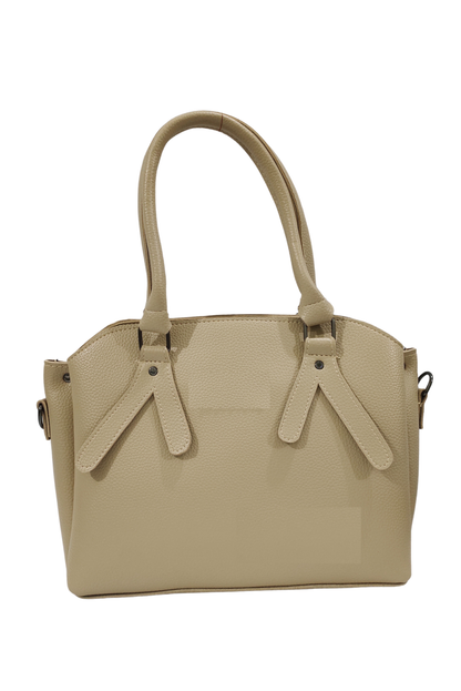 Beige Formal Hand Bag for Women
