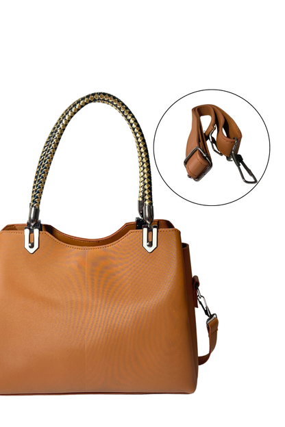 Brown Formal Handbag for Women