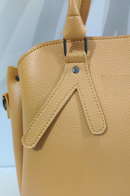 Yellow Formal Hand Bag for Women