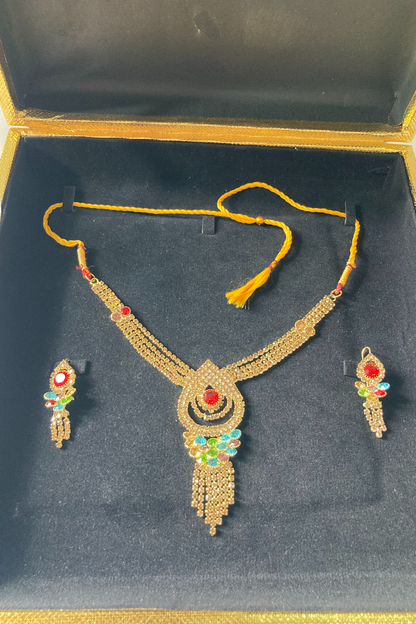 Charming Choker Set - Necklace and  Earrings for Women