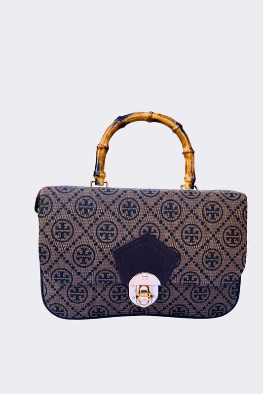 Bamboo Handle TB Bag for Women
