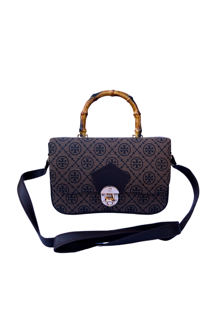 Bamboo Handle TB Bag for Women