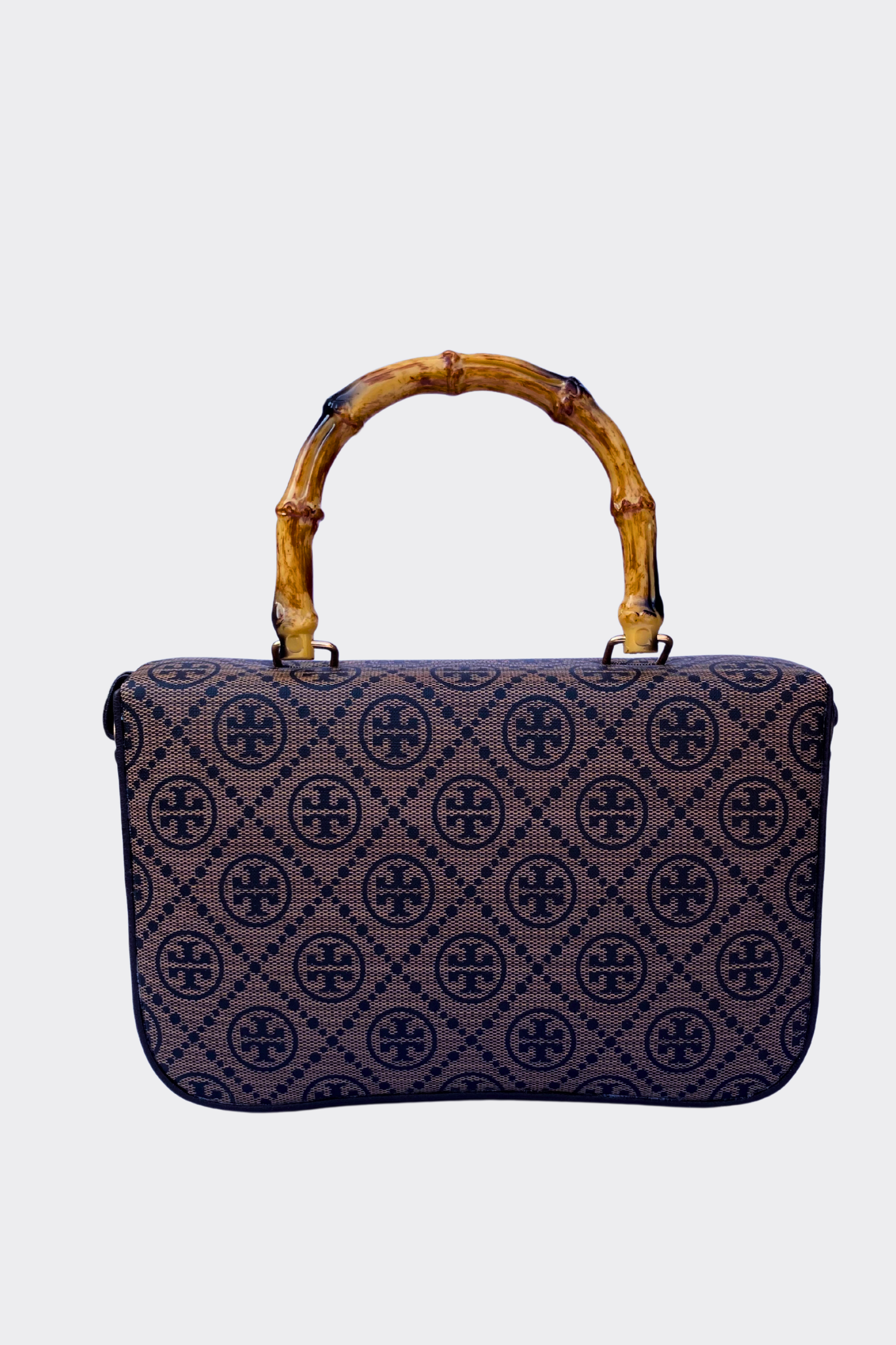 Bamboo Handle TB Bag for Women