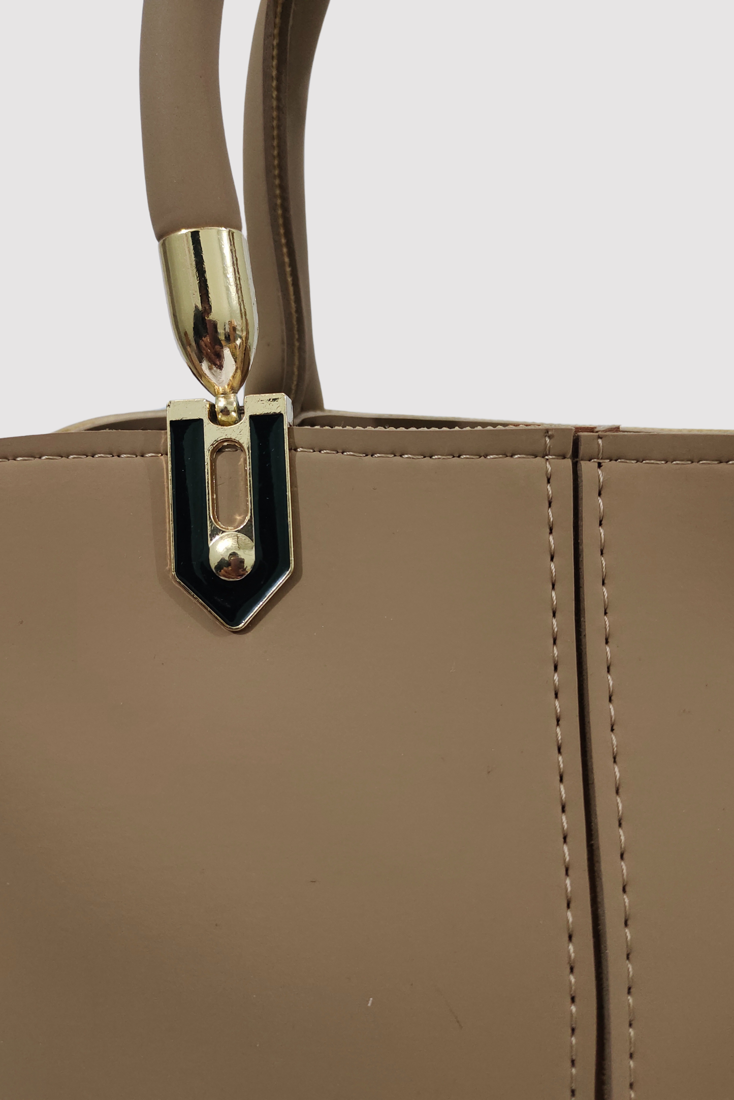 Classic Tan Handbag For Women - Valentina Bags