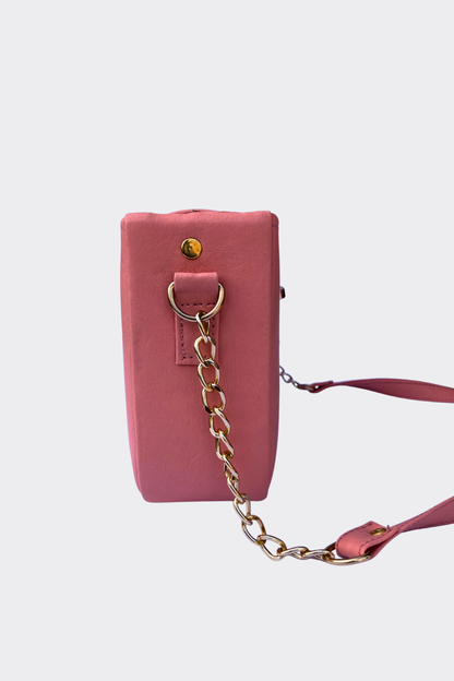 Pink Alina Ladies Bag side view