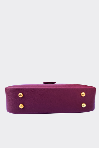 Maroon Alina Ladies Bag  Maroon bottom