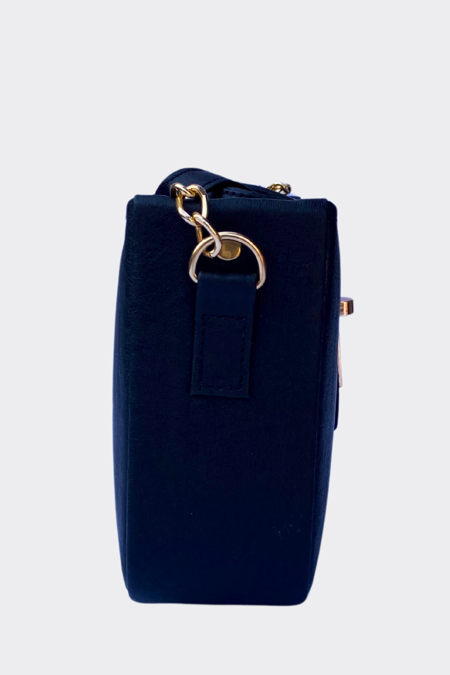 Navy Alina Ladies Bag  side view