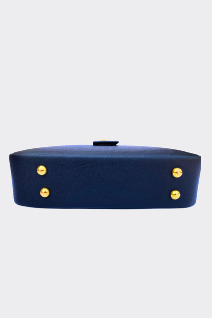 Navy Alina Ladies Bag  bottom view