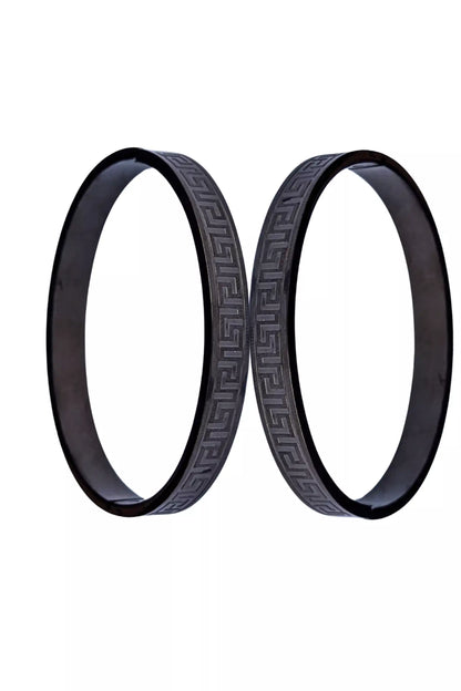 Black Oval Bracelet
