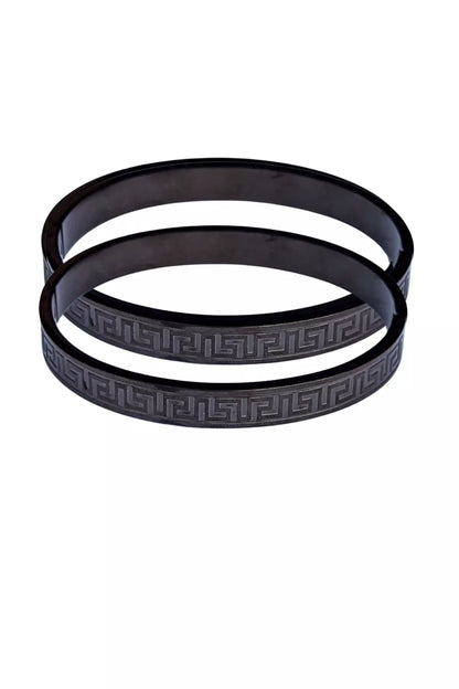 Black Oval Bracelet