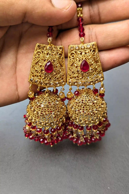 jhumkay for bride