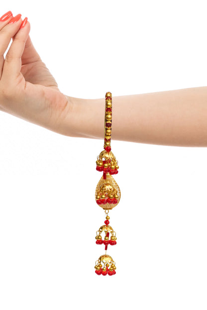 Golden Kaleera Bangle – Wedding Jewelry for Girls