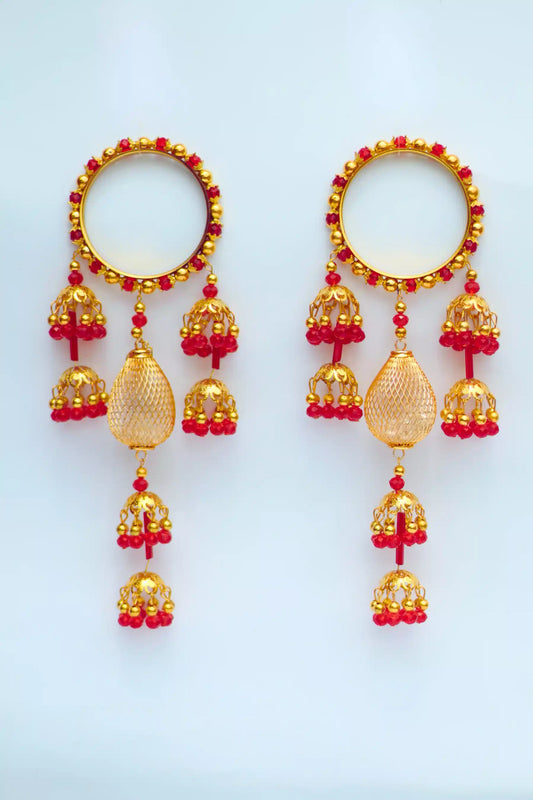 Golden Kaleera Bangle – Wedding Jewelry for Girls