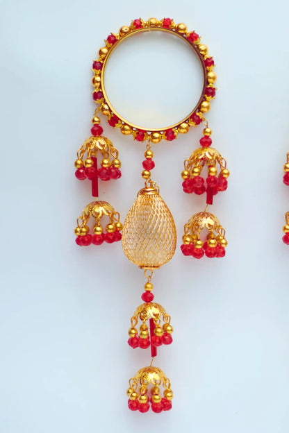 Golden Kaleera Bangle – Wedding Jewelry for Girls