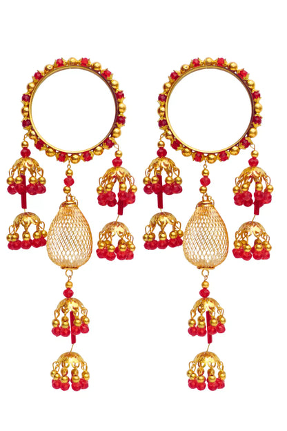 Golden Kaleera Bangle – Wedding Jewelry for Girls