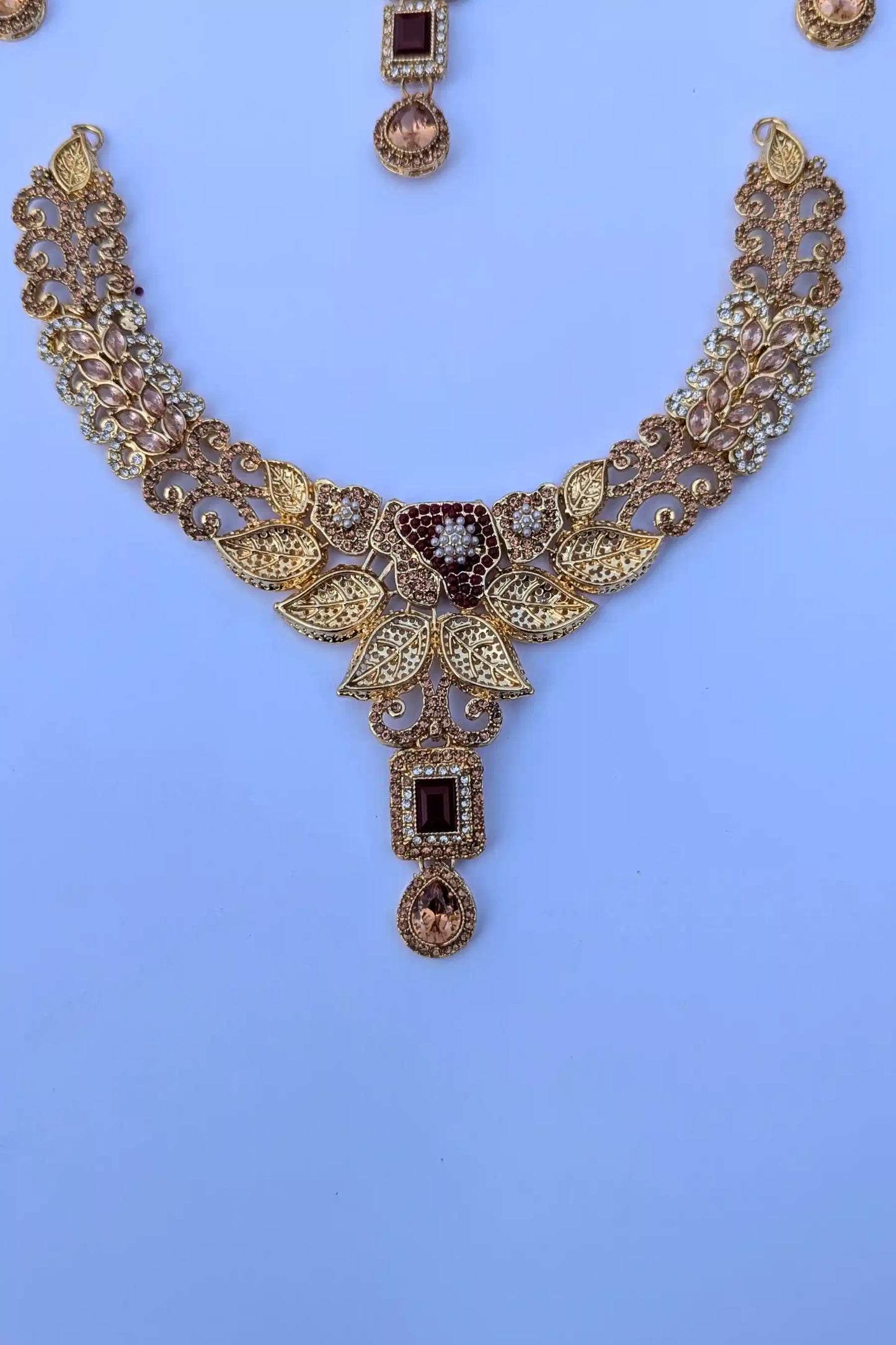 Necklace Set for girls - Earrings and Jhoomer