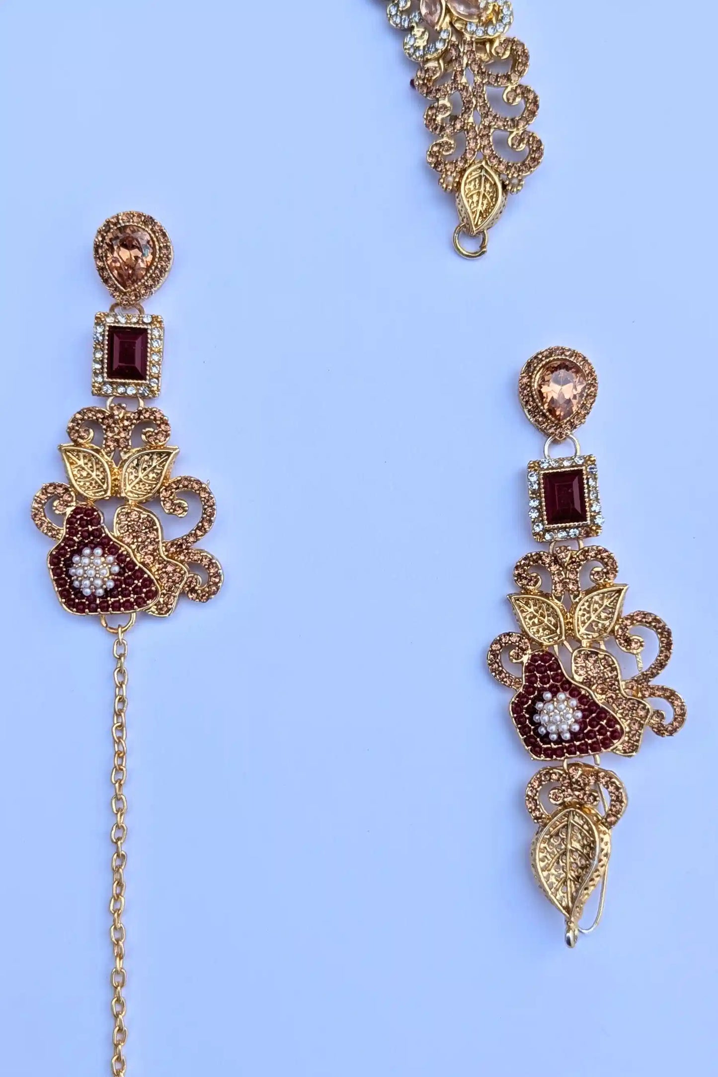 Necklace Set for girls - Earrings and Jhoomer