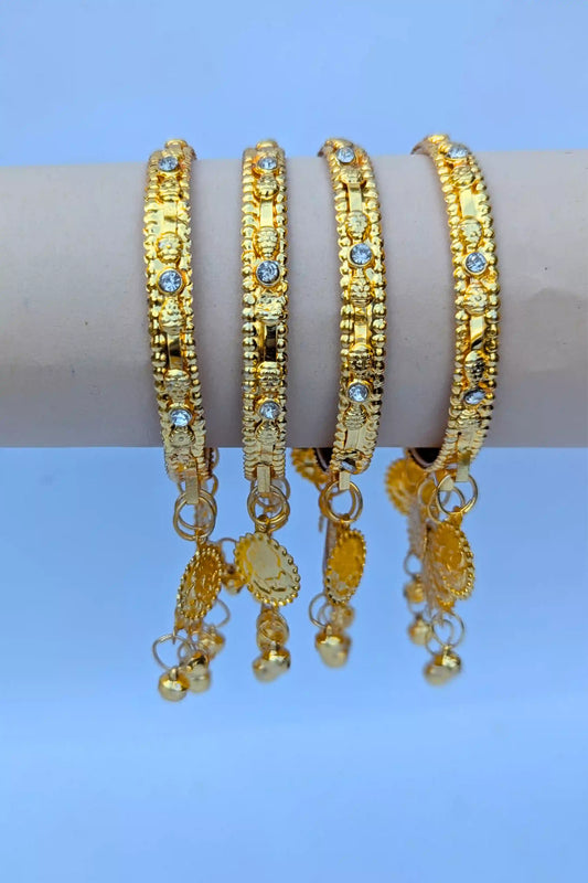 White Pearls Bangles for Girls - Valentina Jewelry