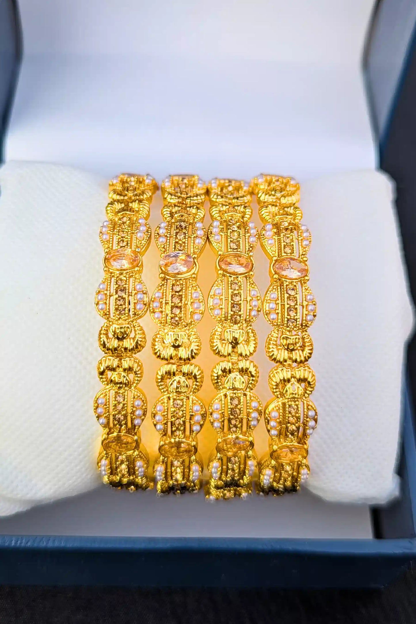 Floral Design Bangles for Girls