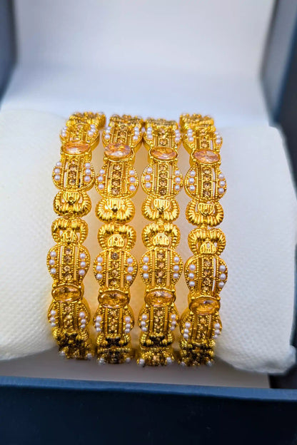 Floral Design Bangles for Girls