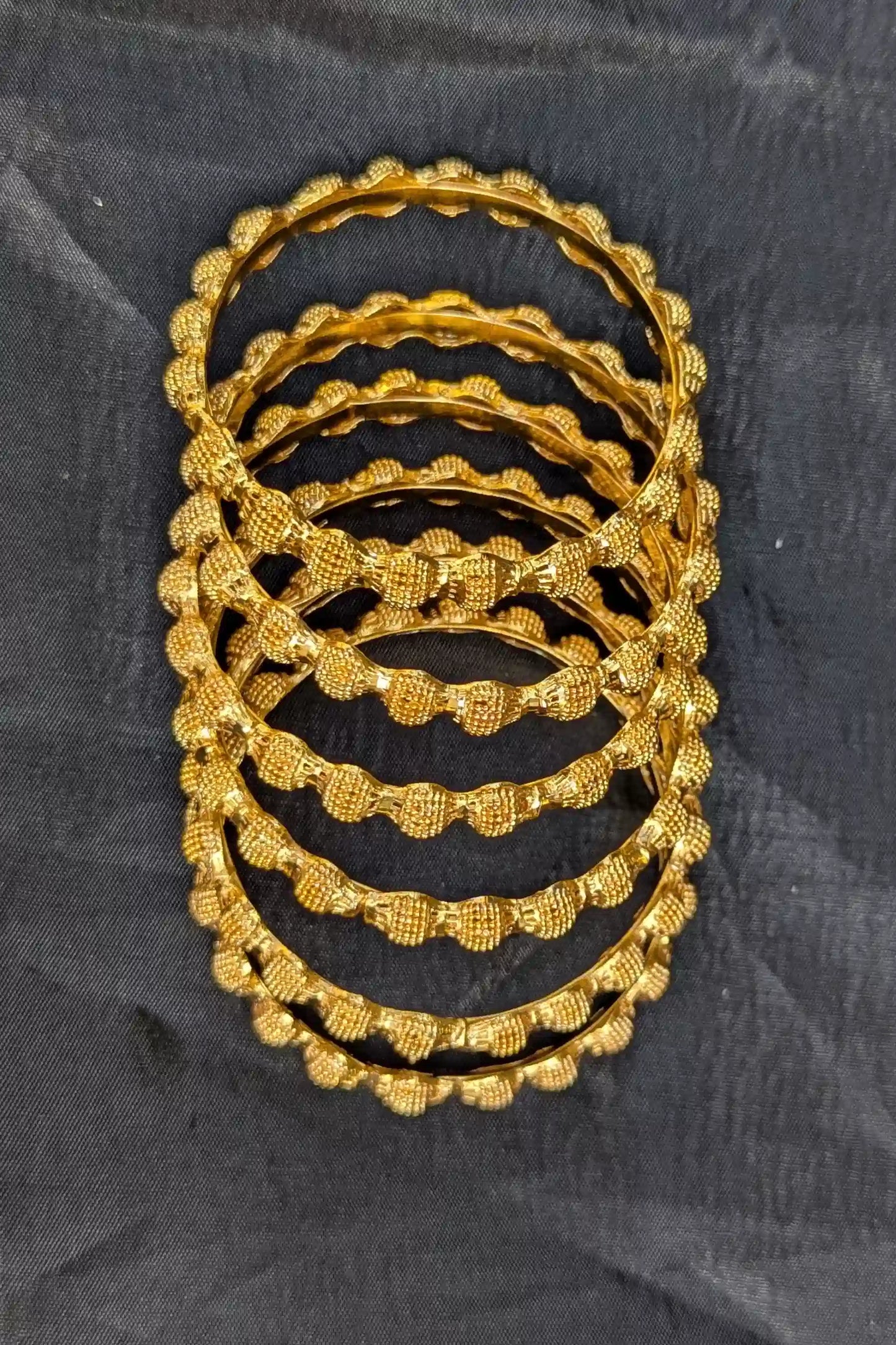 gold plated bangles for women