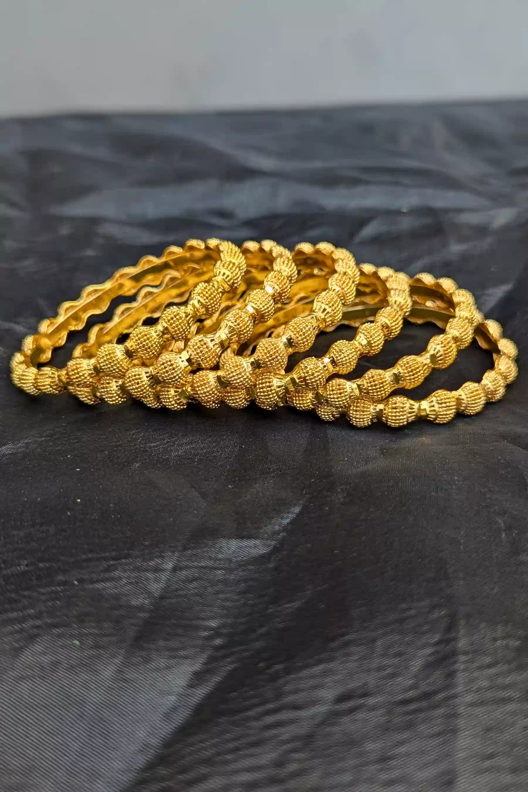gold plated bangles for women