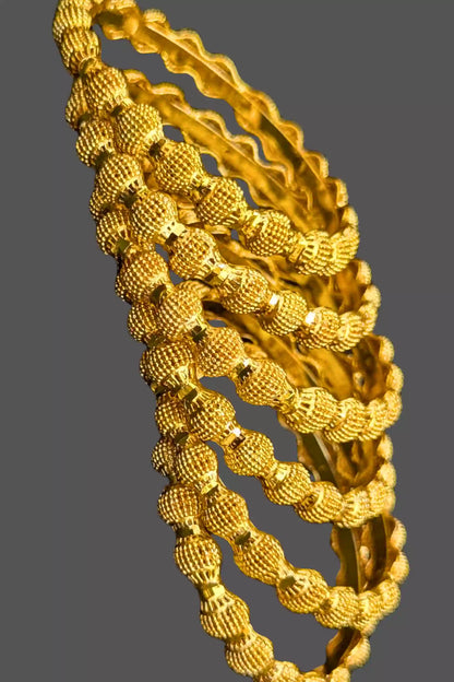 gold plated bangles for women