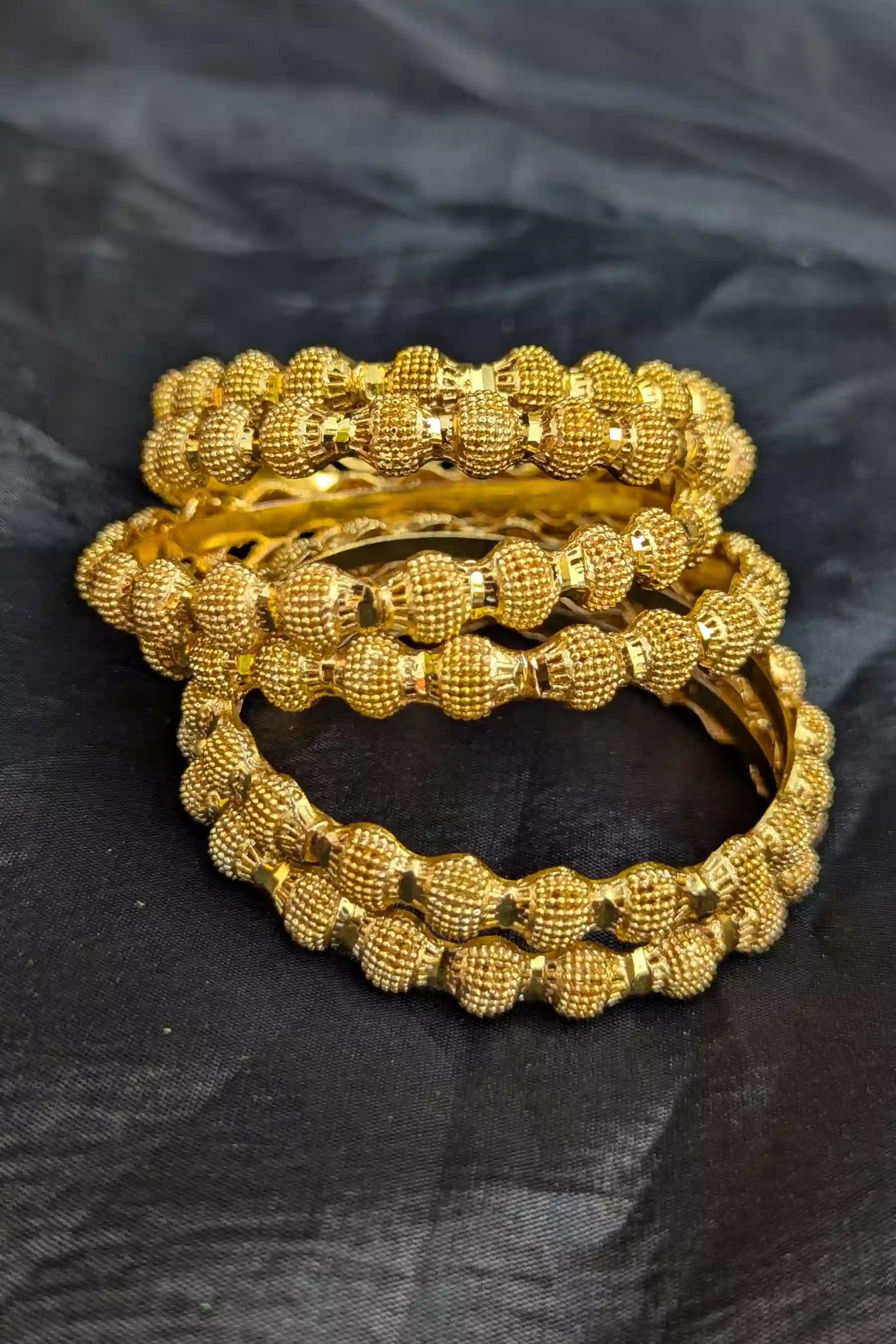 gold plated bangles for women