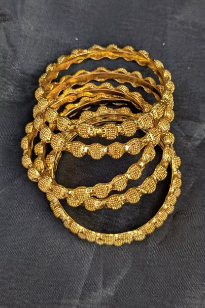 gold plated bangles for women